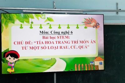 DẠY HỌC STEM – TỔ KHOA HỌC TỰ NHIÊN