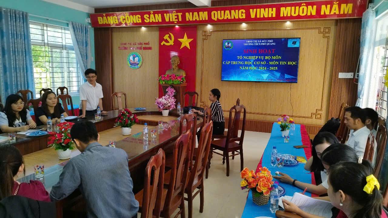 SINH HOẠT CHUYÊN MÔN CẤP THỊ XÃ – CHIA SẺ VÀ HỌC HỎI